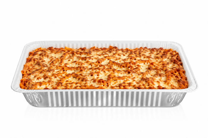 Full Size Deep Disposable Aluminum Pan with Parchment Paper Built In
