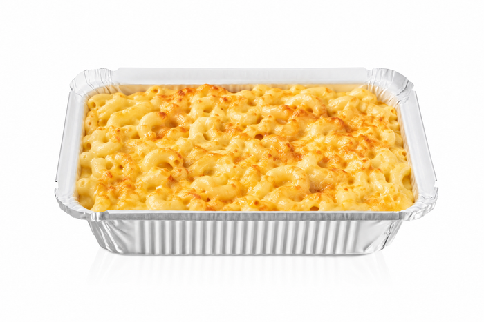 2.25 Oblong Disposable Aluminum Pan with Parchment Paper Built In