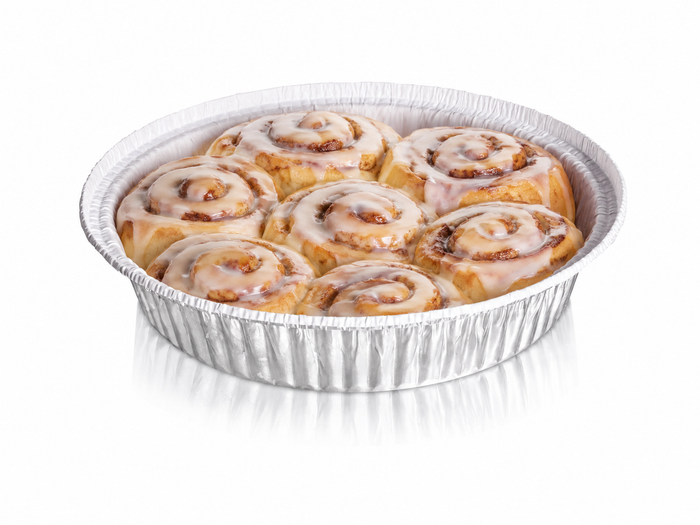 7" Round Disposable Aluminum Pan with Parchment Paper Built In
