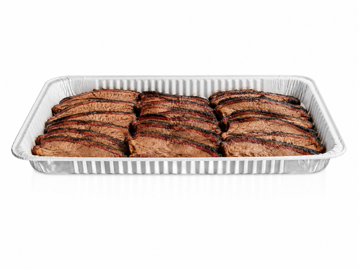 Full Size Shallow Disposable Aluminum Pan with Parchment Paper Built In