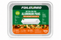 Half Size Deep Disposable Aluminum Pan with Parchment Paper Built In