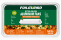 Full Size Shallow Disposable Aluminum Pan with Parchment Paper Built In