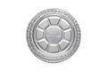 8" Round Disposable Aluminum Pan with Parchment Paper Built In