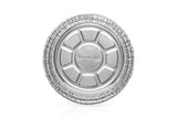 9" Round Disposable Aluminum Pan with Parchment Paper Built In