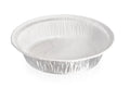9" Round Disposable Aluminum Pan with Parchment Paper Built In