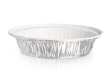 9" Round Disposable Aluminum Pan with Parchment Paper Built In