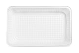 Full Size Deep Disposable Aluminum Pan with Parchment Paper Built In - 50 Pack