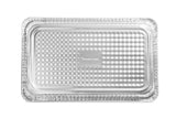 Full Size Deep Disposable Aluminum Pan with Parchment Paper Built In - 50 Pack