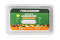Full Size Deep Disposable Aluminum Pan with Parchment Paper Built In - 50 Pack