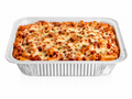 Half Size Deep Disposable Aluminum Pan with Parchment Paper Built In