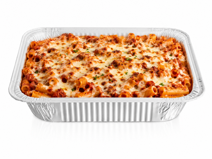 Half Size Deep Disposable Aluminum Pan with Parchment Paper Built In